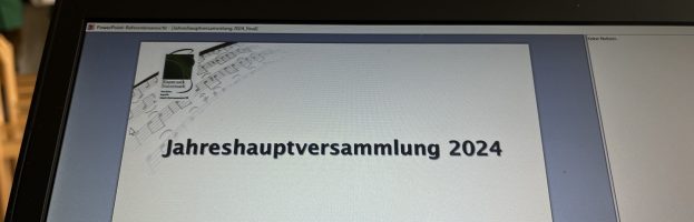 Jahreshauptversammlung 2024