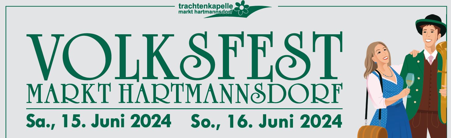 Volksfest Markt Hartmannsdorf mit Musikertreffen